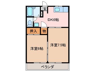 ハートランド壱番館の物件間取画像